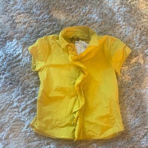 Katharina Hovman Ruffle blouse 36 NWT